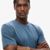 T-shirt met ronde hals en korte mouwen in shorts