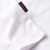 T-shirt met V-hals en geborduurd logo van Organic Cotton