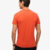 T-shirt met V-hals en Organic Cotton Essential-logo