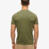 T-shirt met V-hals en Organic Cotton Essential-logo