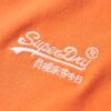 T-shirt met V-hals en Organic Cotton Essential-logo