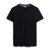 T-shirt met V-hals en Organic Cotton Essential-logo