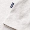 T-shirt met V-hals en Organic Cotton Essential-logo