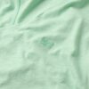 T-shirt met V-hals en slubborduursel