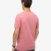 T-shirt met V-hals, slub en korte mouwen