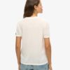 T-shirt met versierd Vintage logo