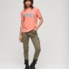 T-shirt met versierd Vintage logo T-shirt met versierd Vintage logo