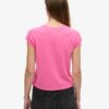 T-shirt met versierde punk-kapmouw