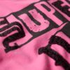 T-shirt met versierde punk-kapmouw
