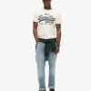 T-shirt met Vintage logo-print