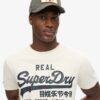 T-shirt met Vintage logo-print