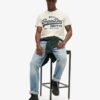 T-shirt met Vintage logo-print