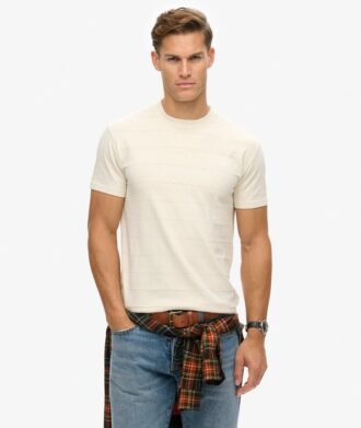 T-shirt met Vintage textuur van Organic Cotton