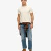 T-shirt met Vintage textuur van Organic Cotton