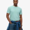 T-shirt van Organic Cotton met Vintage textuur