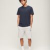 T-shirt van Organic Cotton met Vintage textuur