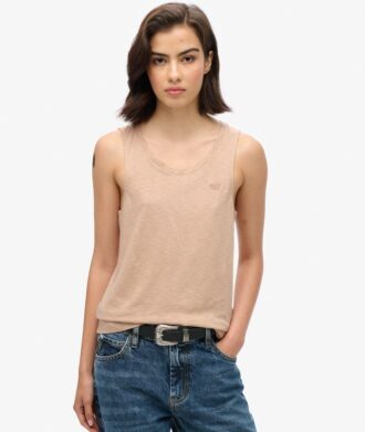 Tanktop met ronde hals