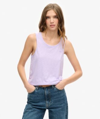 Tanktop met ronde hals