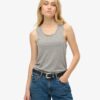 Tanktop met ronde hals
