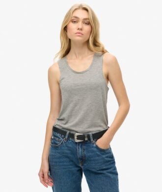Tanktop met ronde hals
