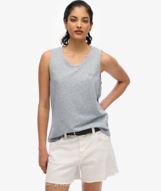 Tanktop met ronde hals
