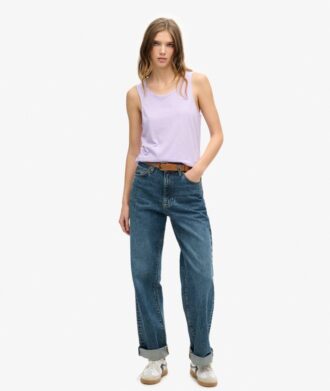 Tanktop met ronde hals