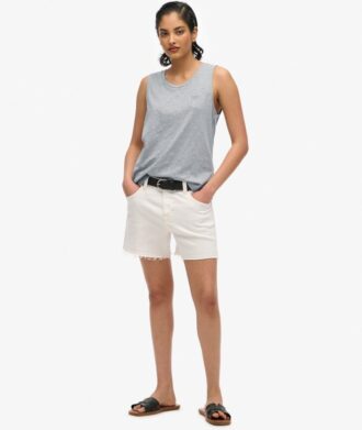 Tanktop met ronde hals
