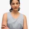 Tanktop met ronde hals