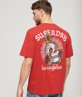 Tattoo Graphic T-shirt met losse pasvorm