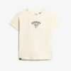 Tattoo Rhinestone T-shirt met getailleerde pasvorm