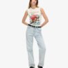 Tattoo-vest met strass