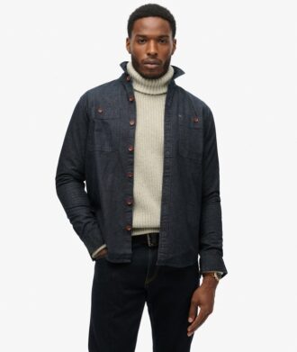 The Merchant Store – Denim overshirt