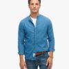 The Merchant Store – Henley Indigo Overhemd