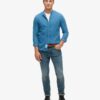 The Merchant Store – Henley Indigo Overhemd