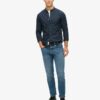 The Merchant Store – Indigo Henley-overhemd