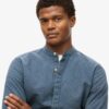 The Merchant Store – Indigo Henley-overhemd