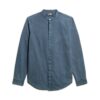 The Merchant Store – Indigo Henley-overhemd