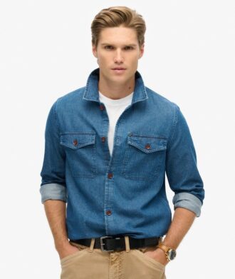 The Merchant Store – Indigo overshirt