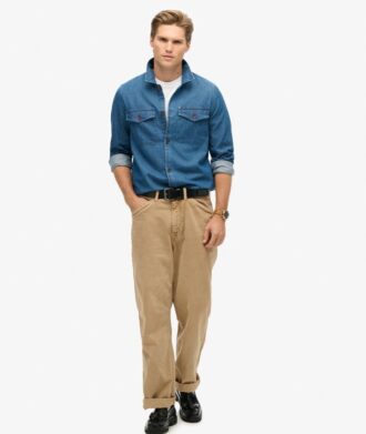 The Merchant Store – Indigo overshirt