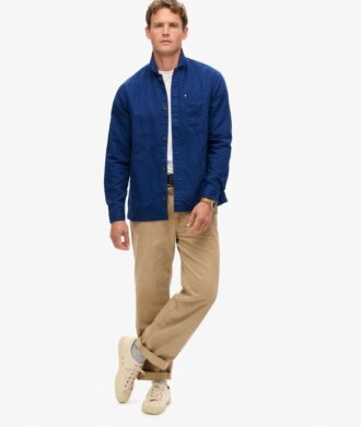 The Merchant Store – Overhemd van linnenmix