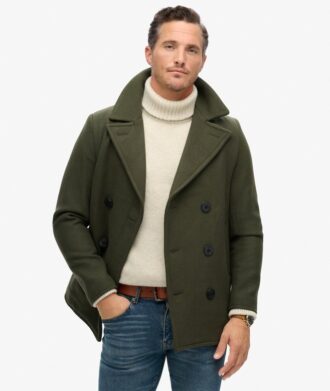 The Merchant Store – Peacoat van wolmix