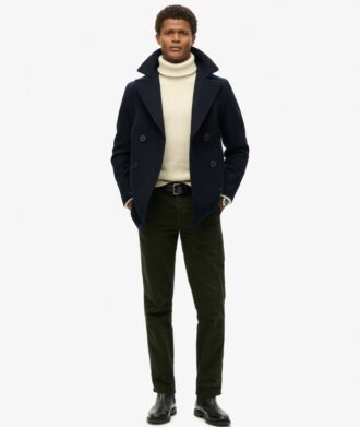 The Merchant Store – Peacoat van wolmix