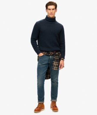 The Merchant Store – Trui met gestructureerde col