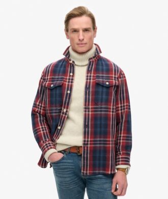 The Merchant Store – Zwaar geruit overhemd