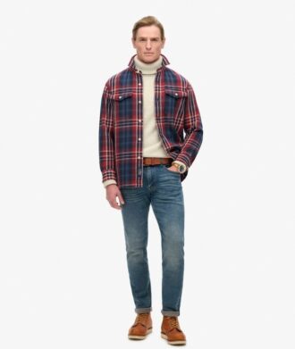 The Merchant Store – Zwaar geruit overhemd
