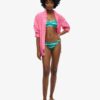 Tie-dye gerecyclede bikinibroekjes