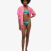 Tie-dye gerecyclede bikinitop