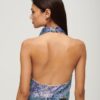 Top met cowl-hals en pailletten