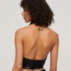 Top met cowl-hals en pailletten