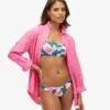 Tropische bandeau-bikinitop